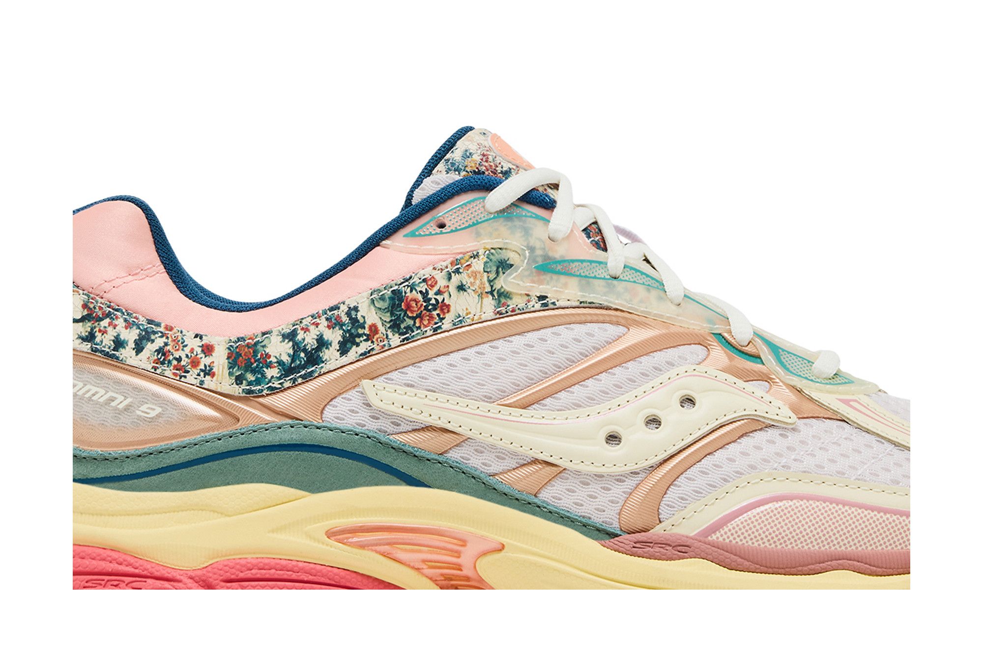 Order Saucony Progrid Omni 9 ''Beige Blue'' Kasut Lari Lelaki/Wanita. S71015-1