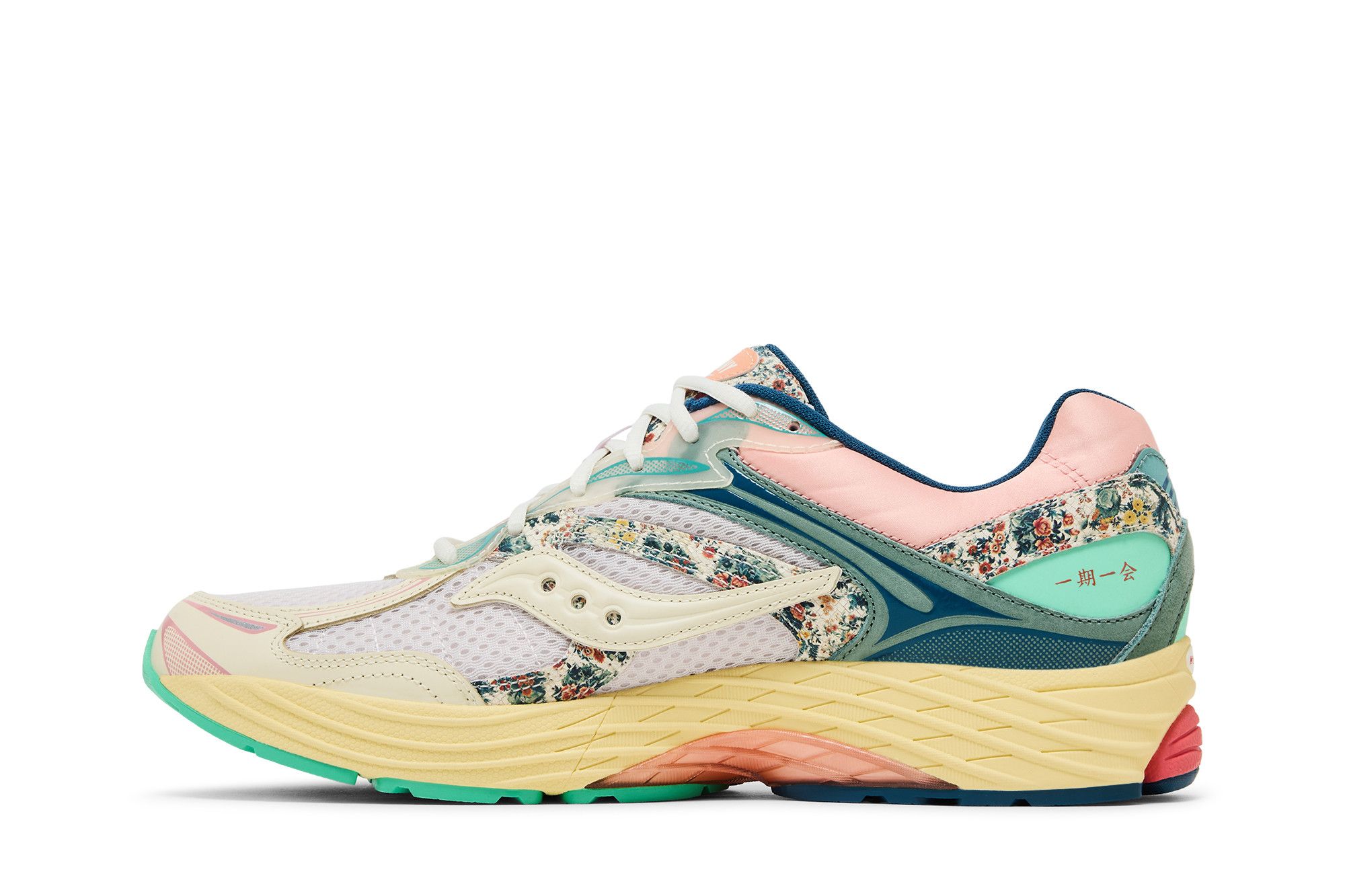 Lookbook Saucony Progrid Omni 9 ''Beige Blue'' Kasut Lari Lelaki/Wanita. S71015-1