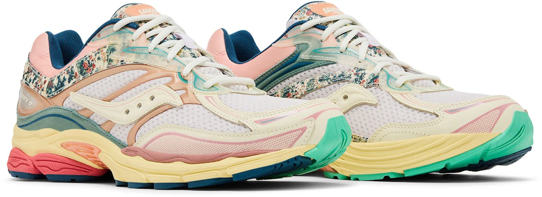 Saucony Progrid Omni 9 ''Beige Blue'' Kasut Lari Lelaki/Wanita. S71015-1 Cheap Saucony Progrid Omni 9 ''Beige Blue'' Kasut Lari Lelaki/Wanita. S71015-1