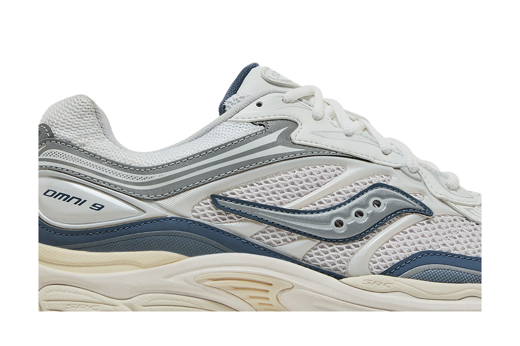 Shop Saucony ProGrid Omni 9 ''Tomorrow, Meet Yesterday Pack - Biru'' S70832-2