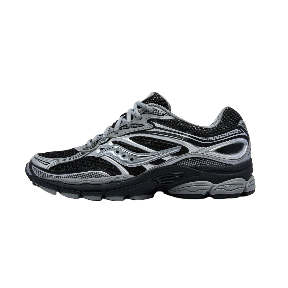Saucony ProGrid Omni 9 Black Silver Cushioned Running Shoes S70739-13
