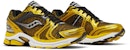 Saucony ProGrid Triumph 4 'Lemon Chrome' Lelaki Wanita Kasut Sukan S70704-1