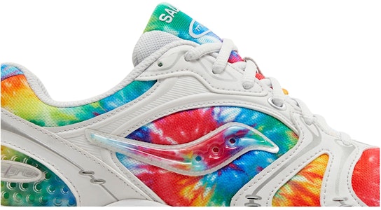 Saucony Pro Grid Triumph 4 “紮染” 耐磨透氣 低幫 跑步鞋 男款 白彩 Order Saucony Pro Grid Triumph 4 “紮染” 耐磨透氣 低幫 跑步鞋 男款 白彩