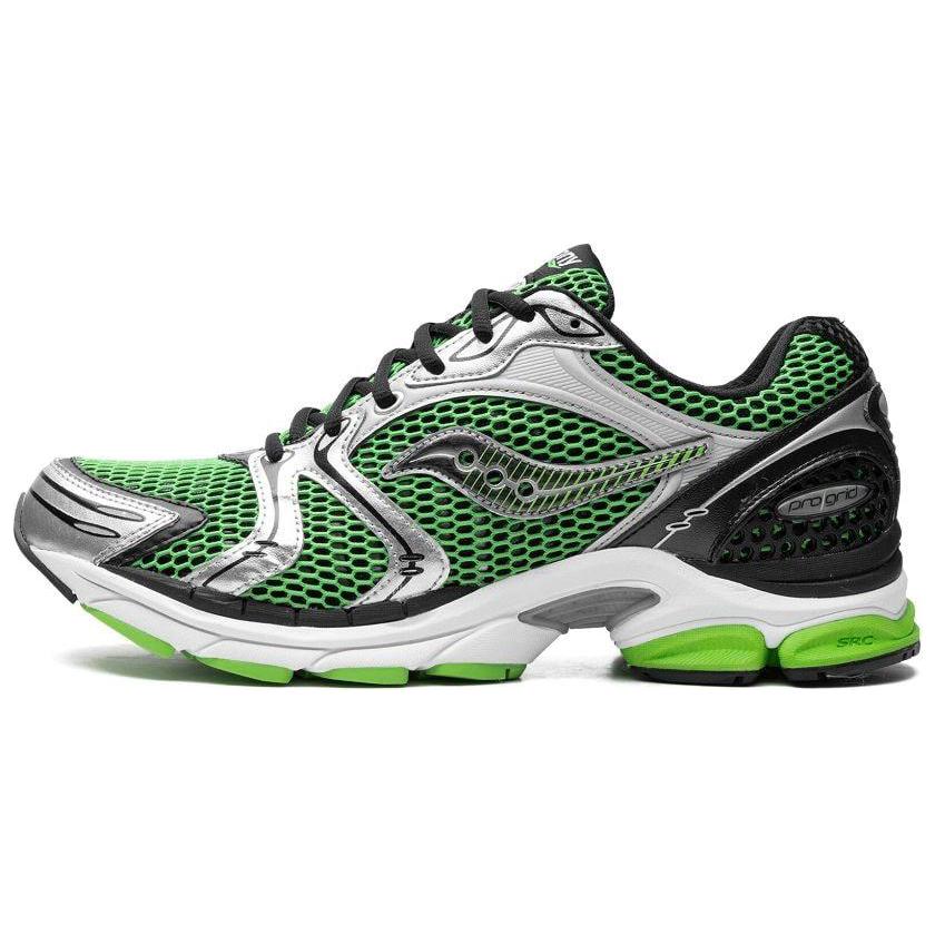 Saucony ProGrid Triumph 4 Green/Silver Comfort Running Shoes. S70704-9