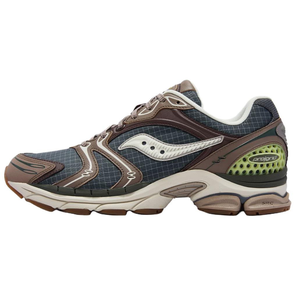Saucony ProGrid Triumph 4 Grey Brown Comfortable Running Shoes. S70937-3