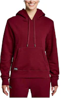 Saucony Recovery Hoodie Unisex Red Pullover with Pocket and Solid Print SAU800047-SUA3 Saucony Recovery Hoodie Unisex Red Pullover with Pocket and Solid Print SAU800047-SUA3