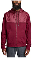 Saucony Red Loose Fit Hoodie with Letter Embroidery SAM800298-SUH Saucony Red Loose Fit Hoodie with Letter Embroidery SAM800298-SUH