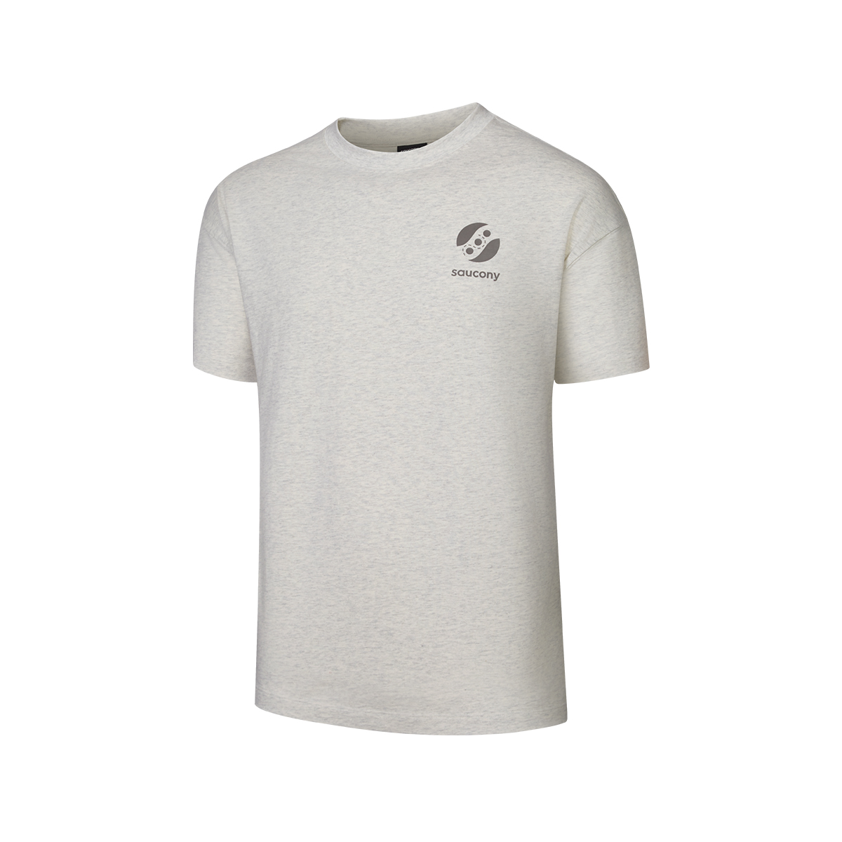 Saucony Relaxed Fit Natural Resonance Tee Unisex - Off White Stylish Comfort SA3259ST52O-HS018