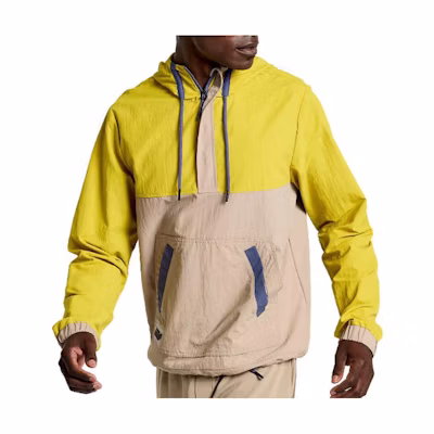 Saucony Rested Anorak Yellow Hooded Jacket SAM800345-AR