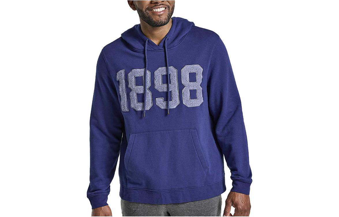 Saucony Rested Digital Print Casual Hoodie Blue Long Sleeve SAM800292-SDA2