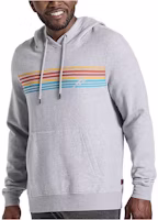 Saucony Rested Hoodie Graphic Striped Print Pullover for Men in Light Gray SAM800292-LGHA2 Saucony Rested Hoodie Graphic Striped Print Pullover for Men in Light Gray SAM800292-LGHA2