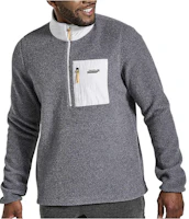 Saucony Rested Sherpa 1/4 Zip Pullover Sweatshirt Black SAM800321-BKH Saucony Rested Sherpa 1/4 Zip Pullover Sweatshirt Black SAM800321-BKH