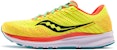 Saucony Ride 13 'Citron Mutant' Lelaki Wanita Kasut Larian S20579-10