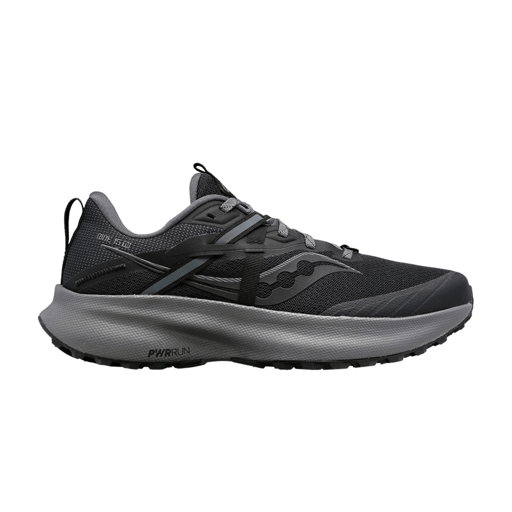 Saucony Ride 15 TR 'Black Charcoal' S20775-10