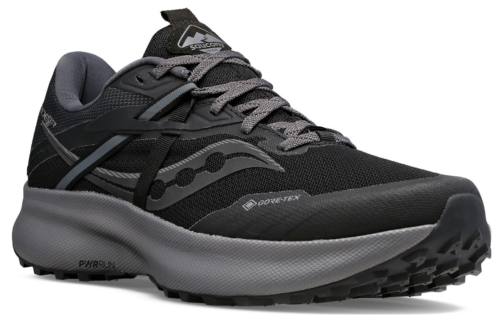 Lookbook Saucony Ride 15 TR GORE-TEX 'Black Charcoal' S20799-10