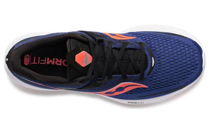 Lookbook Saucony Ride 驭途15 耐磨防滑 低帮 跑步鞋 白藍紅