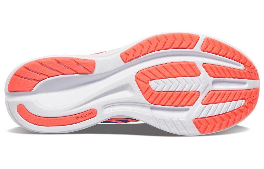 Shop Saucony Ride 驭途15 耐磨防滑 低帮 跑步鞋 白藍紅