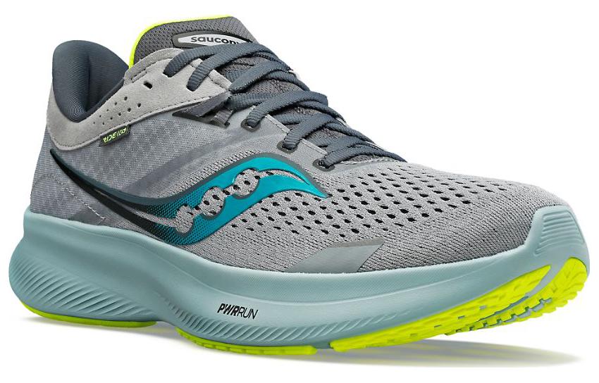 Lookbook Saucony Ride 16 'Fossil Palm' Sepatu Lari Wanita S20830-15