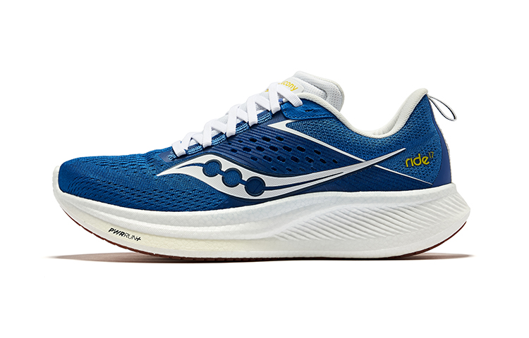 Saucony RIDE 17 Running Shoes Blue/White - Cushioned & Classic Low-top Sneakers S20924-136