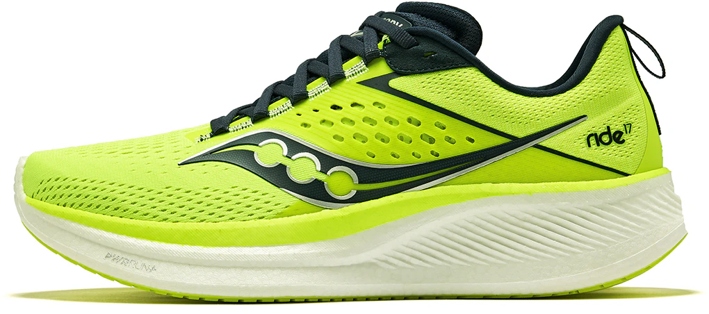 saucony-ride-17-running-shoes-fluorescent-green-blue-cushioning-and-breathable-s20924-220