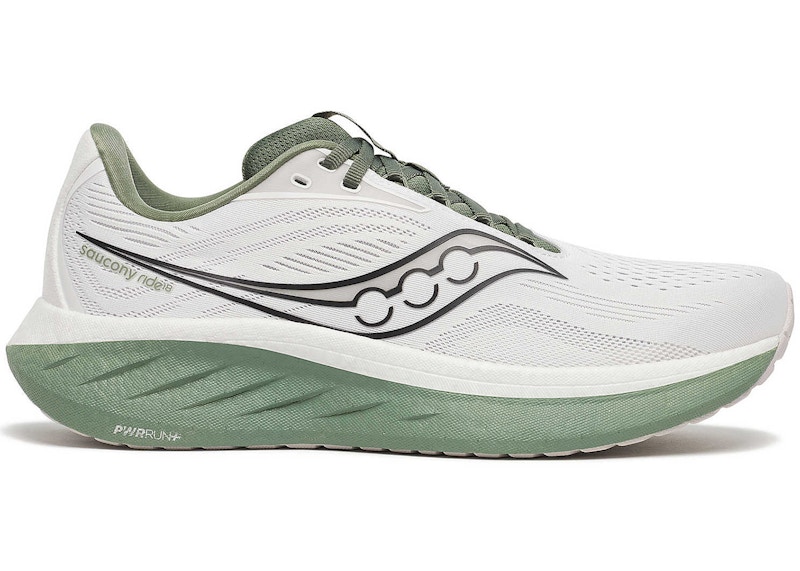 Saucony Ride 18 'White Olivine' S21000-138