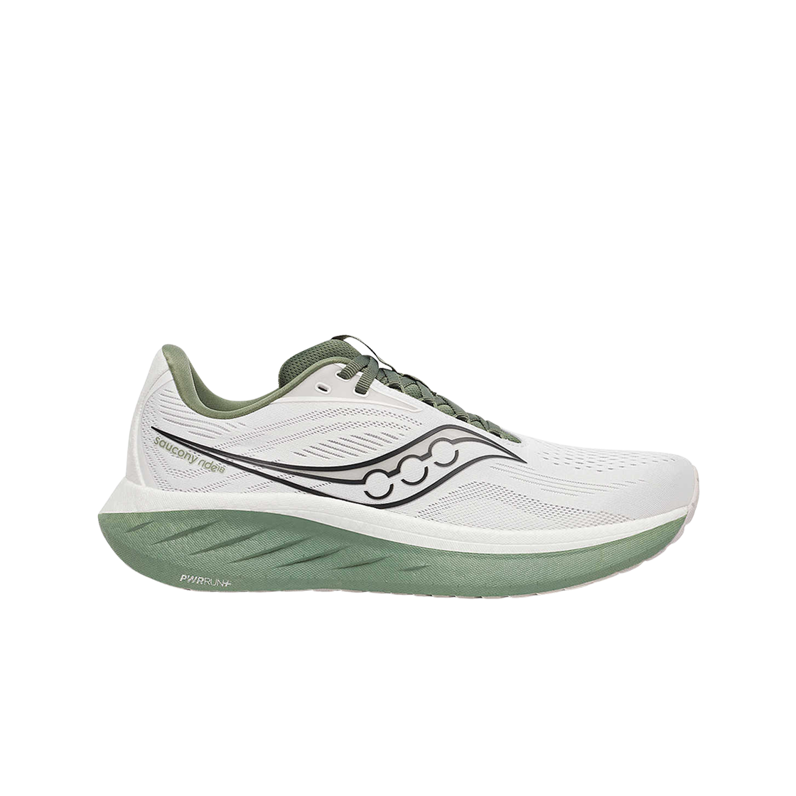 Saucony Ride 18 'White Olivine' S21000-138