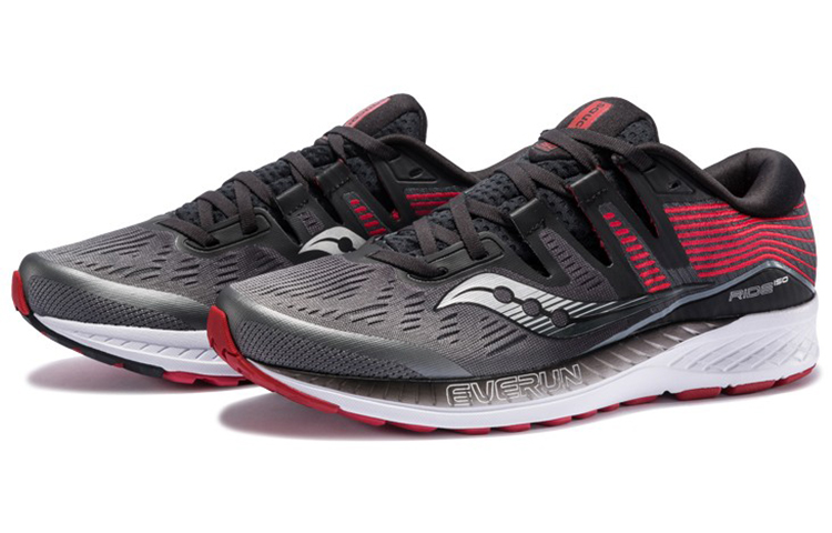 Lookbook Saucony Ride ISO 'Black Red' S20444-5