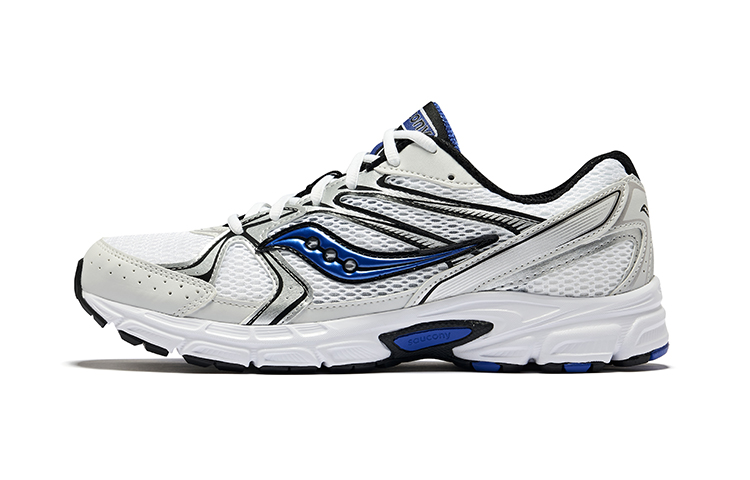 Saucony Ride Millennium Retro Running Shoes White/Blue Cushioning & Breathable S70812-4