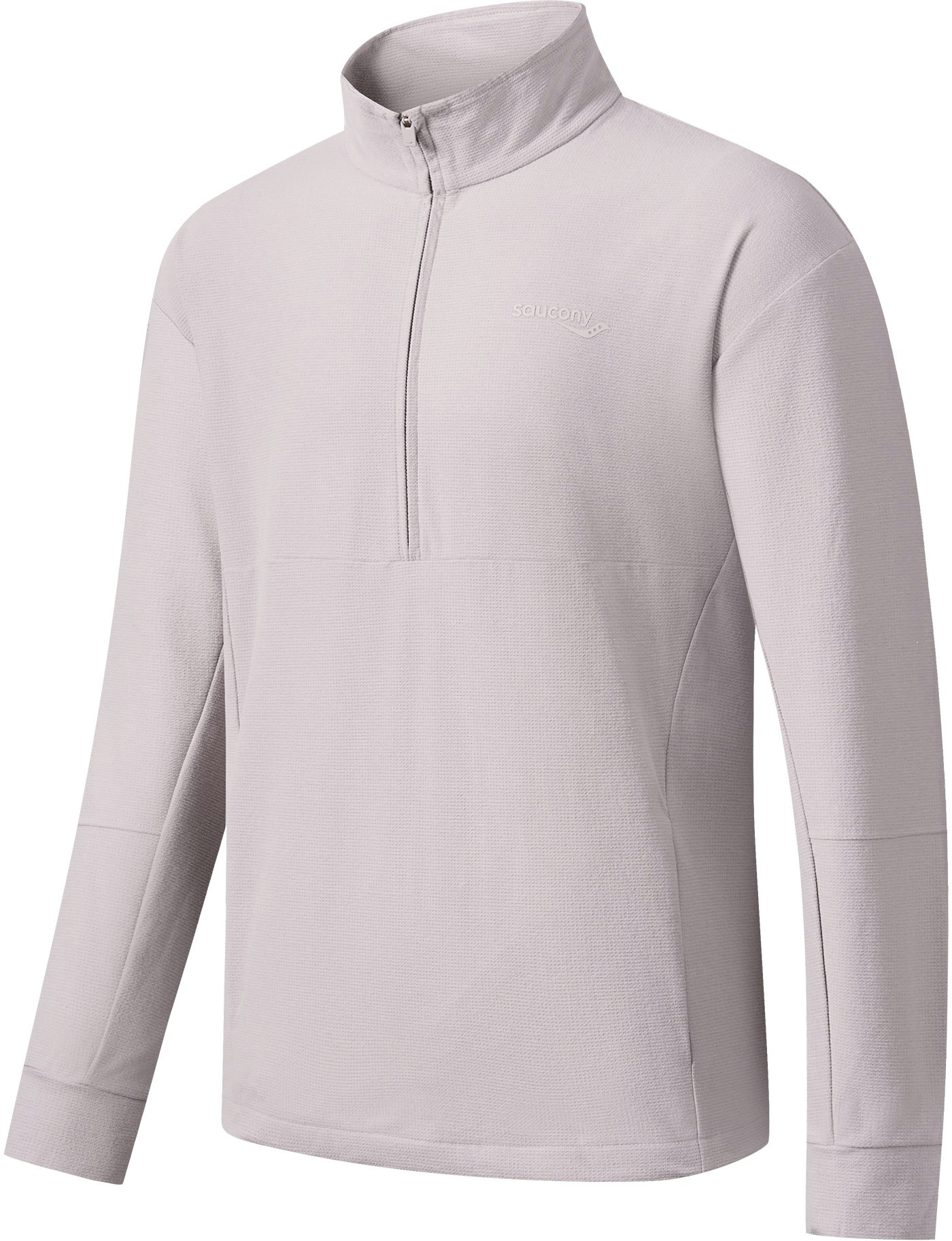 saucony-running-pullover-half-zip-sweatshirt-light-khaki-casual-activewear-sc-2249020-b-kh-01