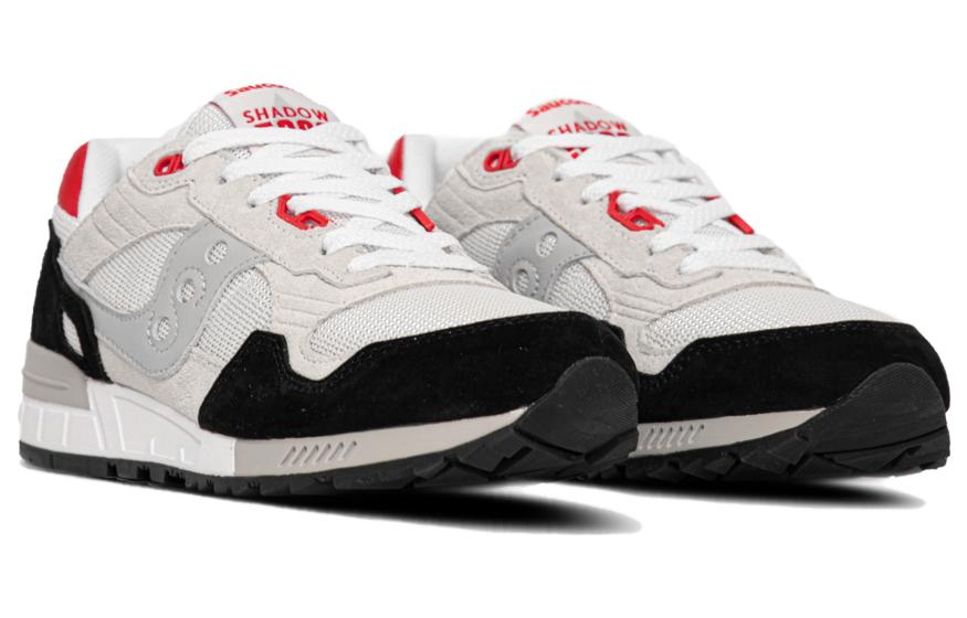 Lookbook Saucony Shadow 5000 防滑耐磨 低幫 跑步鞋 男女同款 灰黑