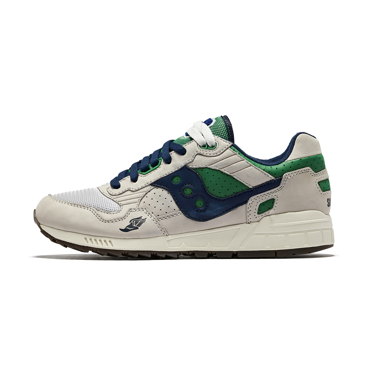 Saucony Shadow 5000 Ivy Retro Low-Top Casual Sneakers Gray Green Blue S70842-2