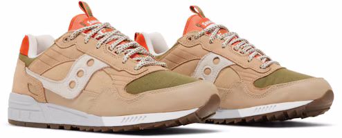 Cheap Saucony Shadow 5000 透氣耐磨 低幫 跑步鞋 男女同款 棕橙