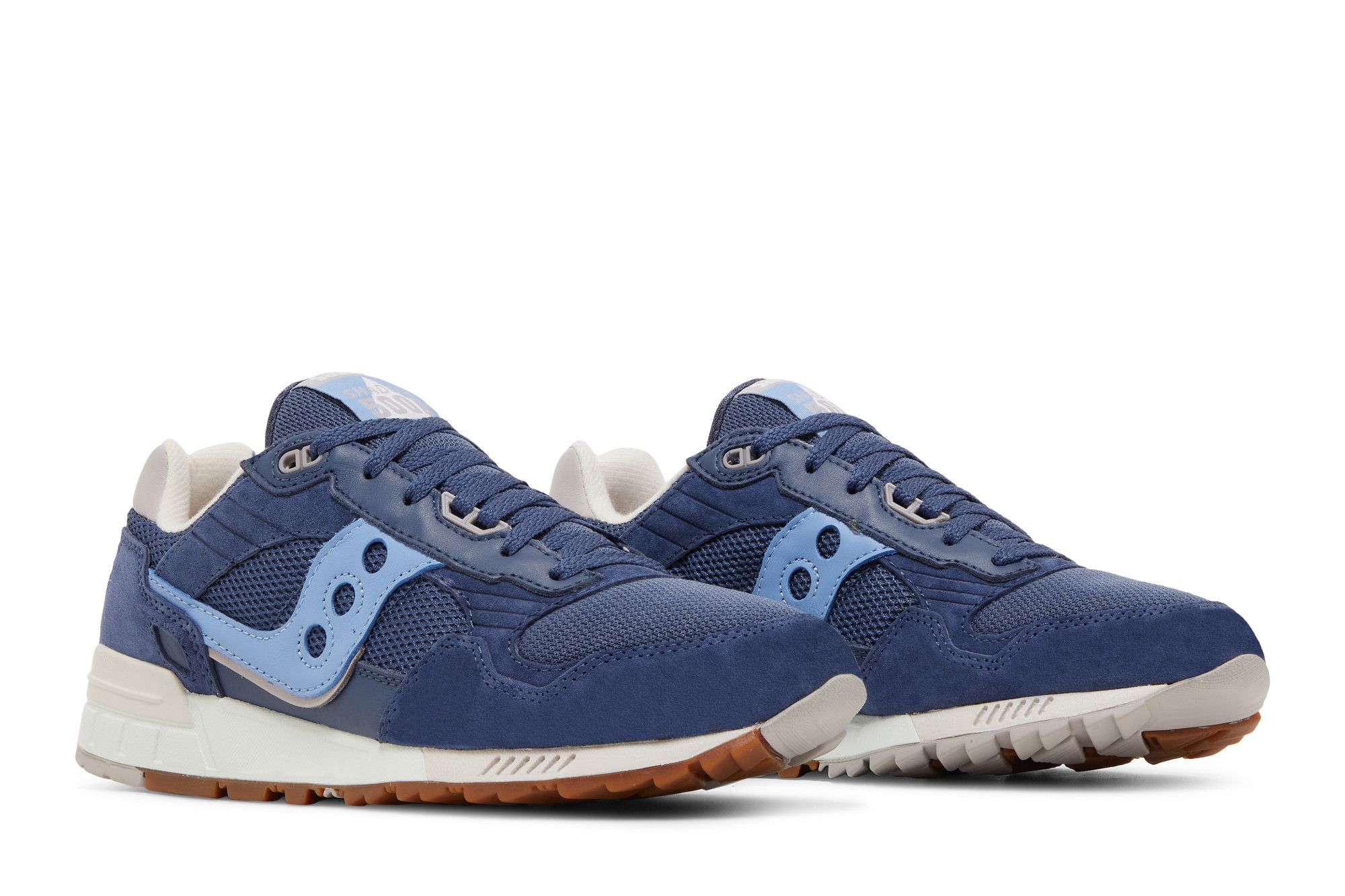 Cheap Saucony Shadow 5000 復古 防滑耐磨 低筒 跑步鞋 男女款 藍色