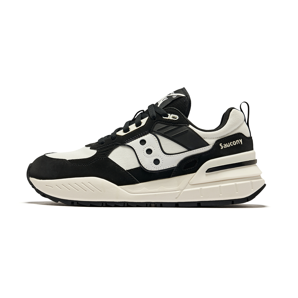 Saucony Shadow 5000 Retro Casual Running Shoes Black Beige S79047-2