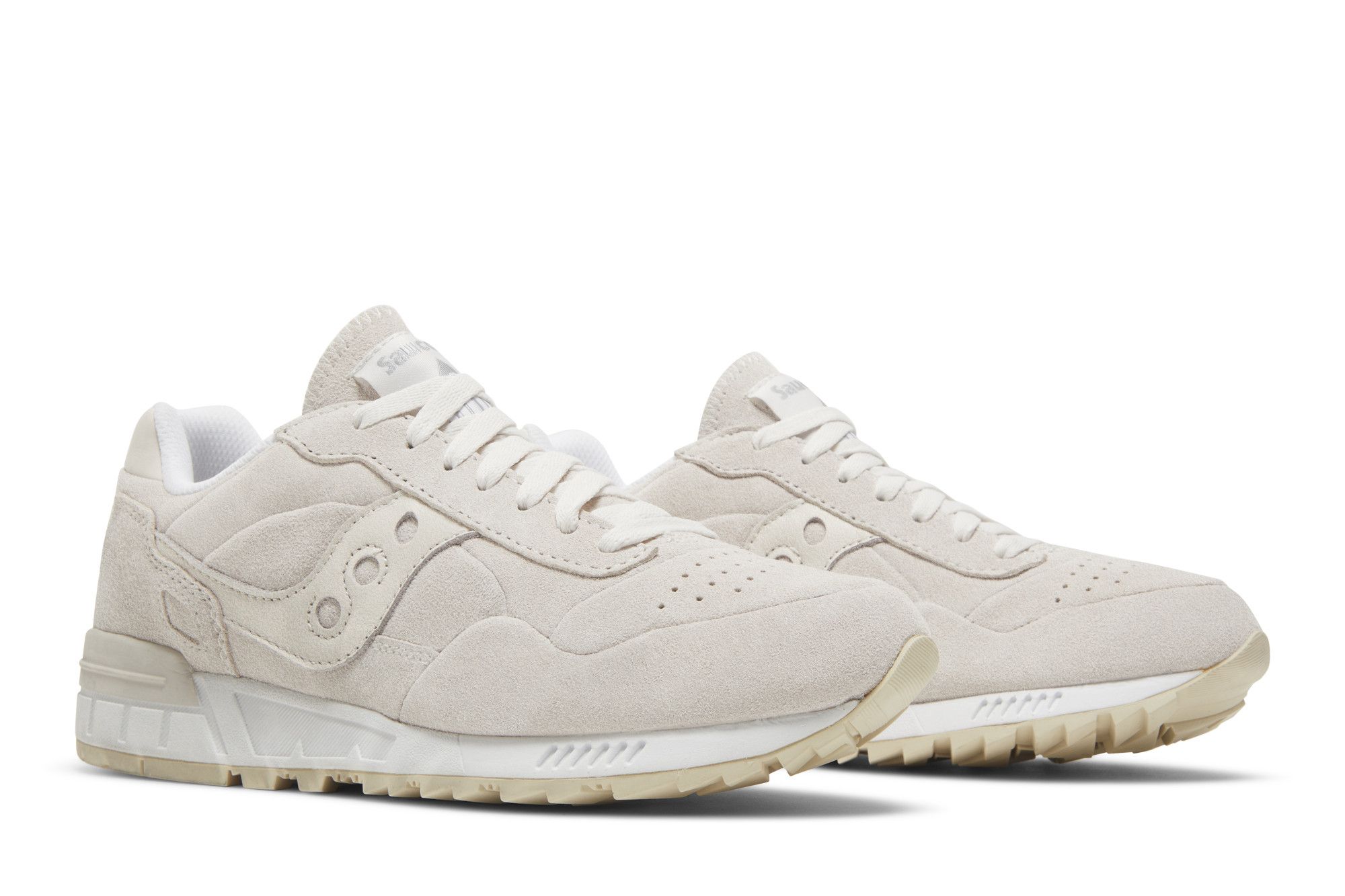 Cheap Saucony Shadow 5000 麂皮 防滑耐磨 透氣 低筒 跑步鞋 男 粉色