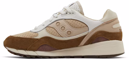 Lookbook Saucony Shadow 5000 COFFEE TIME 休閒復古 低筒 跑步鞋 男女同款 白咖啡色