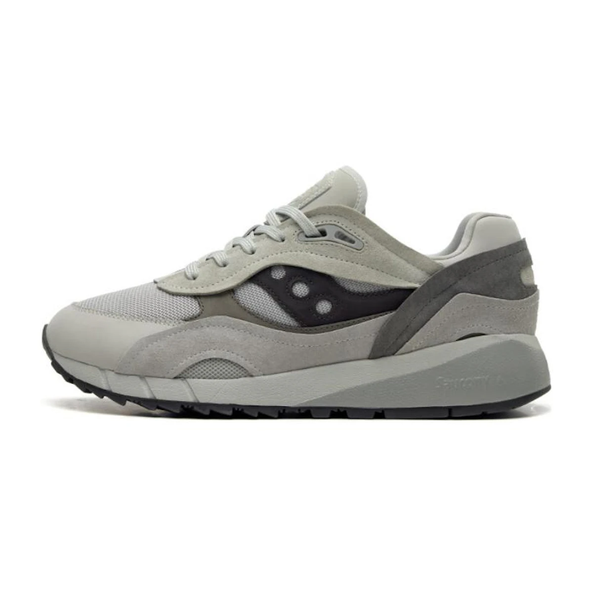 Grey Silver Saucony Grid 6000 Grey Saucony Shadow 6000 'Abu-abu