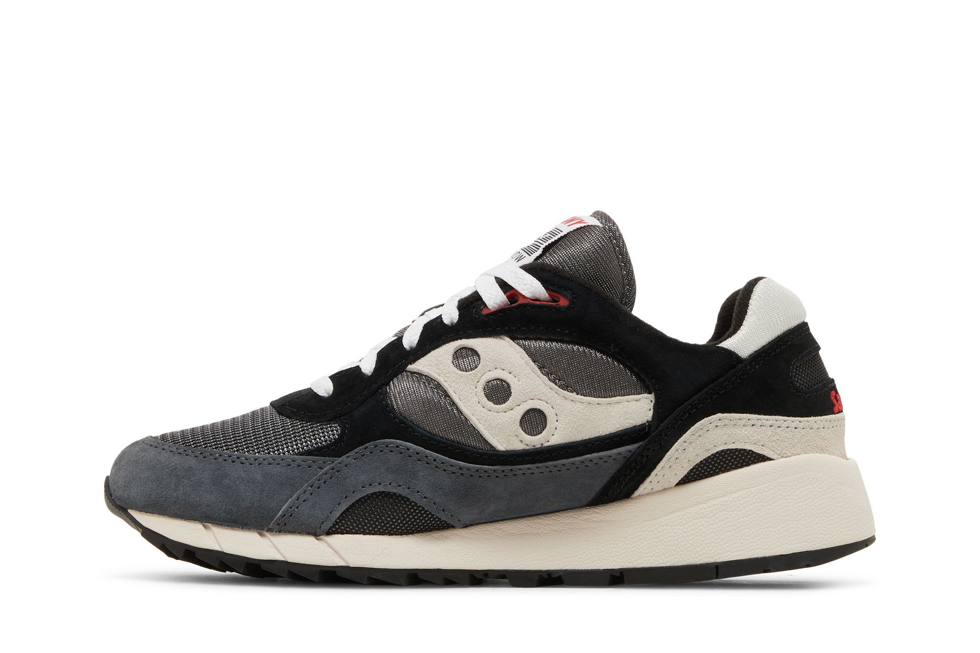 Shop Saucony Shadow 6000 運動 減震耐磨 低幫 跑步鞋 男款 灰色