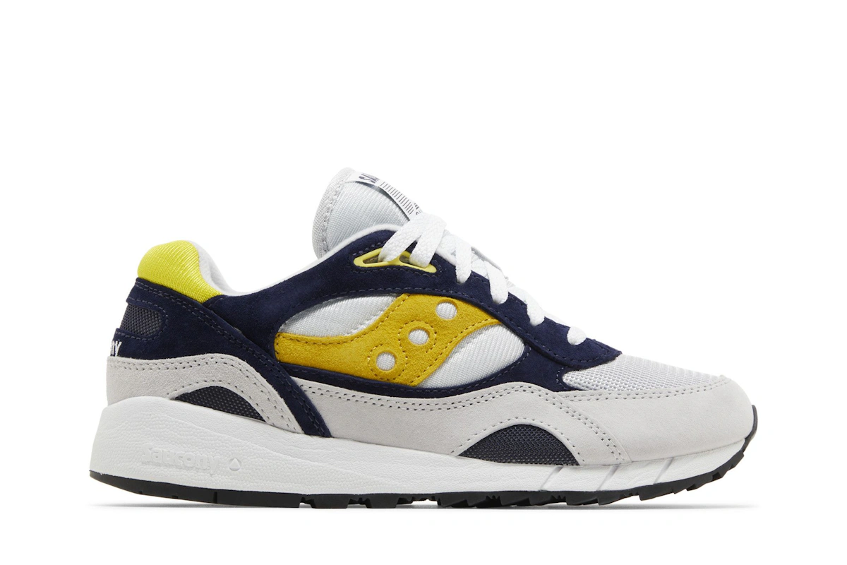 Saucony Shadow 6000 'Grey Navy Yellow'