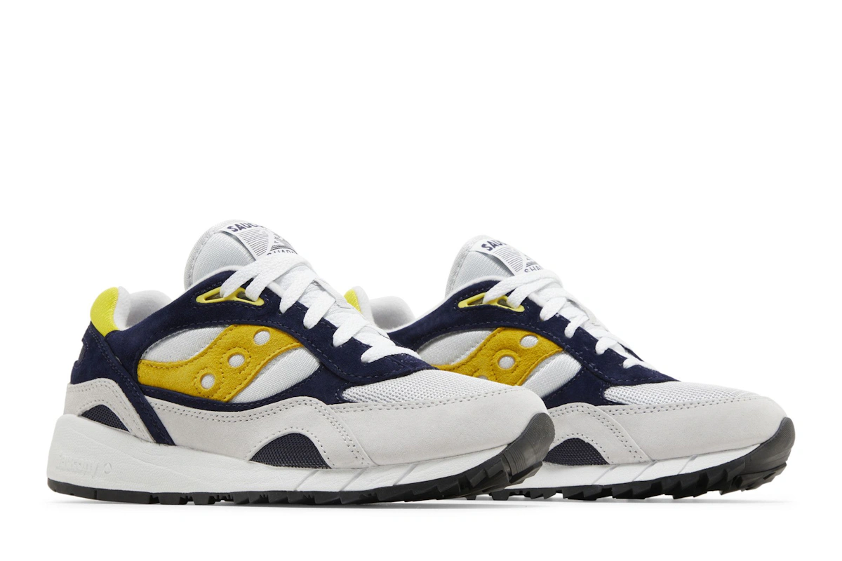 Saucony Shadow 6000 'Grey Navy Yellow'