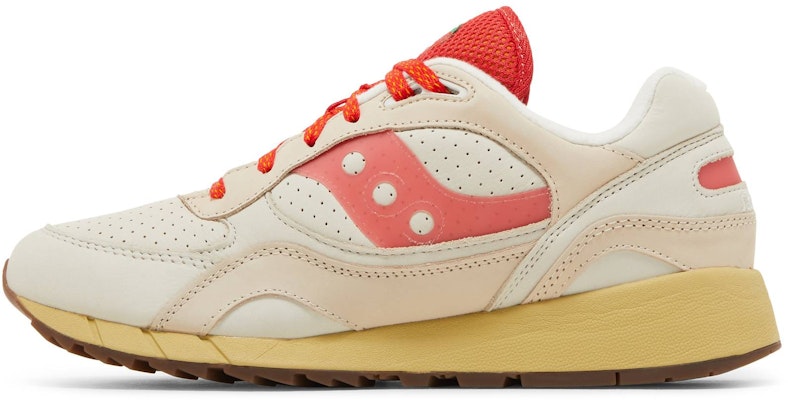 Saucony Shadow 6000 潮潮復古休閒 低筒 跑步鞋 男女共款 米白 Lookbook Saucony Shadow 6000 潮潮復古休閒 低筒 跑步鞋 男女共款 米白