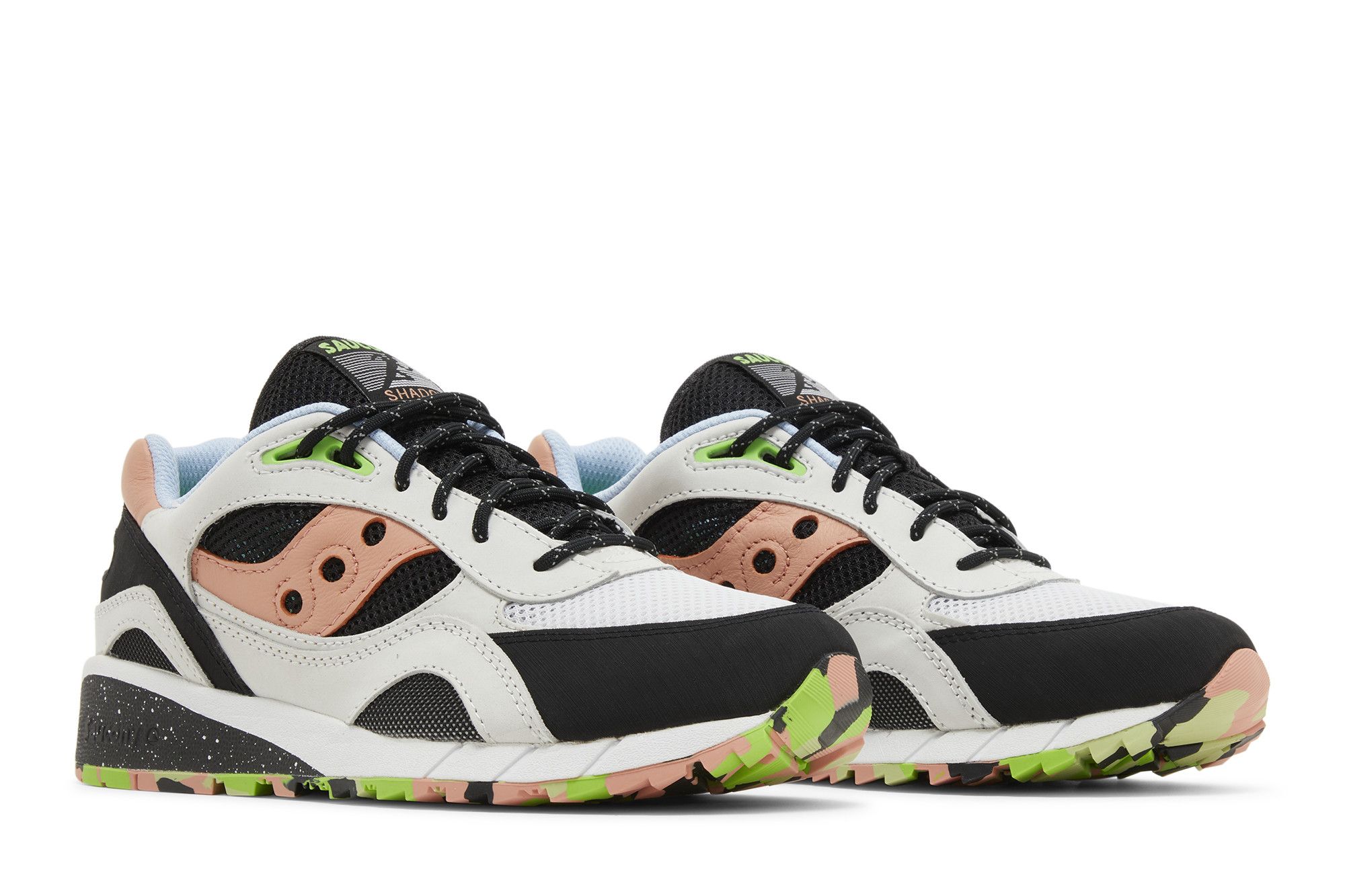 Cheap Saucony Shadow 6000 另一个世界 防滑耐磨 低筒 跑步鞋 男款 白色