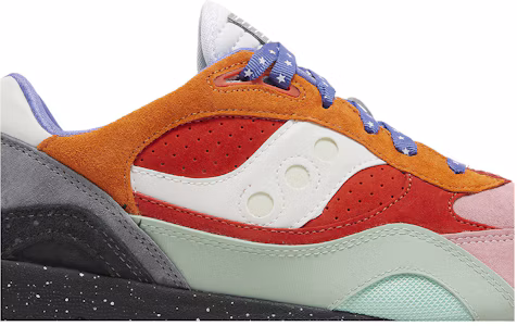 Lookbook Saucony Shadow 6000 經典復古 防滑耐磨 低筒 跑步鞋 男女款 多色拼接