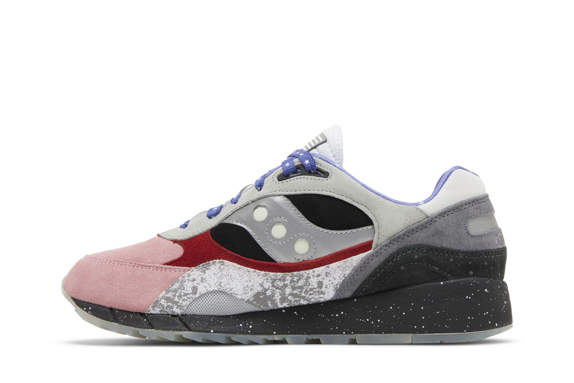 Shop Saucony Shadow 6000 經典復古 防滑耐磨 低筒 跑步鞋 男女款 多色拼接