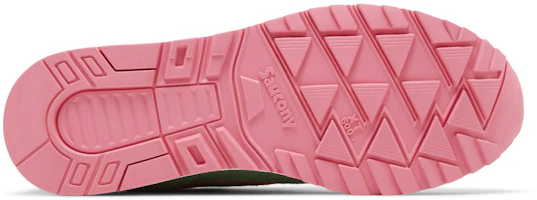 Shop Saucony Shadow 6000 減震防滑耐磨 低幫 跑步鞋 男女同款 綠白