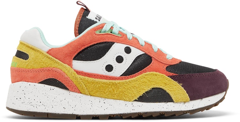 Saucony Shadow 6000 減震防滑耐磨 低筒 跑步鞋 男女同款 白黃橙 Buy Saucony Shadow 6000 減震防滑耐磨 低筒 跑步鞋 男女同款 白黃橙