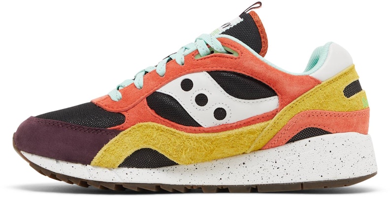 Saucony Shadow 6000 減震防滑耐磨 低筒 跑步鞋 男女同款 白黃橙 Lookbook Saucony Shadow 6000 減震防滑耐磨 低筒 跑步鞋 男女同款 白黃橙