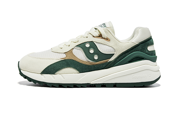 Saucony Shadow 6000 RE Beige Green Retro Low-Top Running Shoes Casual Sneakers S79050-1