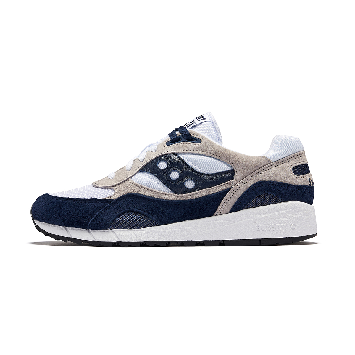 Saucony SHADOW 6000 Retro Low-Top Casual Running Shoes White/Navy . S70441-64