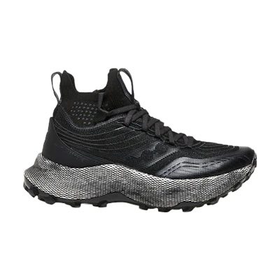 Saucony Endorphin Trail Mid Black Gravel